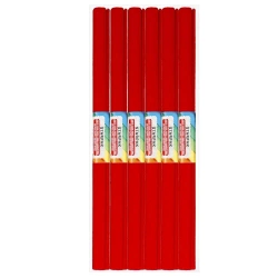 Bibuła marszczona 07 czerwona jasna (10szt) - STARPAK