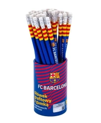 Ołówki grafitowe z gumką FC Barcelona (36szt)ASTRA - Praca zbiorowa