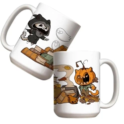 Kubek - Its Halloween time 440ml - Molom