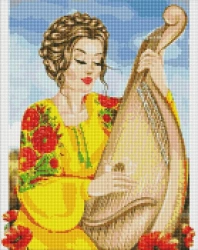 Diamentowa mozaika - Graj, moja banduro 40x50cm - Ideyka