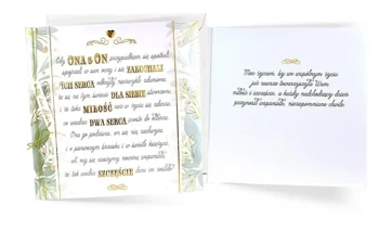 Karnet Primus Ślub - Kukartka