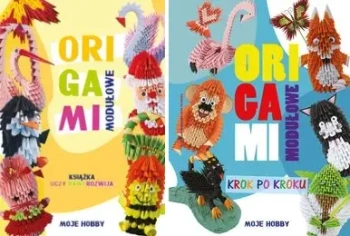 Origami modułowe. Krok po kroku ZESTAW KSIĄŻEK - Zofia Wodzyńska