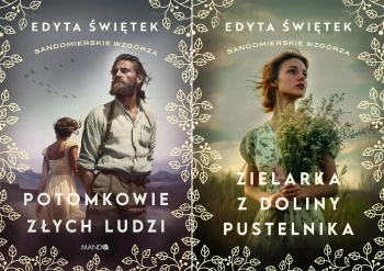 Pakiet Sandomierskie wzgórza Tom 1-4 Świętek - Edyta Świętek