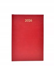 Terminarz 2026 dzienny A5 Divas bordowy - Artsezon