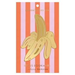 Metalowa zakładka do książek duża - cabana banana - Designworks Ink