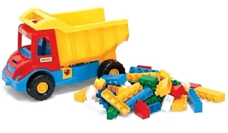 Multi truck wywrotka z klockami - WADER