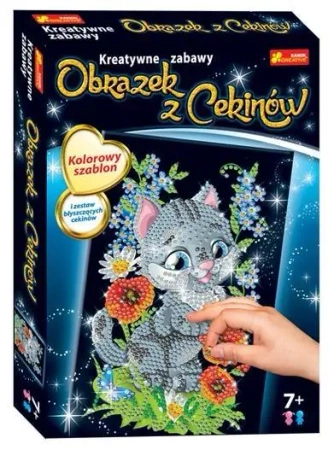 Obrazek z Cekinów. Kotek - Ranok-Creative