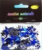 Elementy kryształkowe gwiazdy niebieskie 6-22mm - Galeria Hobby