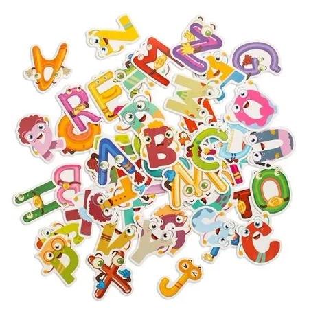 Naklejki winylowe literki 4-5cm 50szt - Dalprint dpCraft