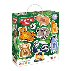 CzuCzu Pierwsze puzzle Mama i ja - Bright Junior Media
