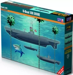 Model U-Boat Type IIB, 1:144