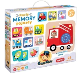 Duuuże Memory Pojazdy - Bright Junior Media