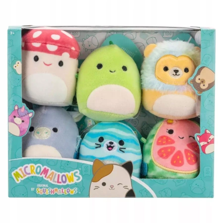 SQUISHMALLOWS MICROMALLOWS 6PACK MASKOTKI 6CM