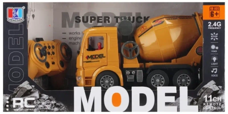 Auto ciężarowe. Betoniarka 40x21x15 - Mega Creative