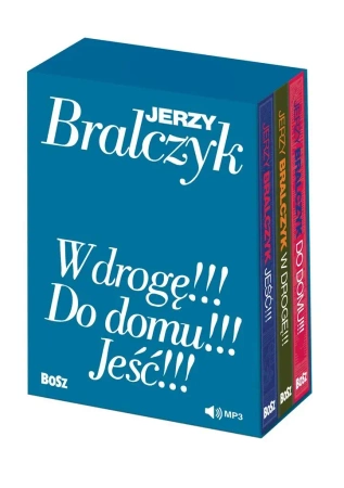 Pakiet: W drogę!!!, Do domu!!!, Jeść!!! - prof. Jerzy Bralczyk