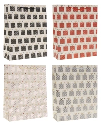 Torebka prezentowa M Boże Narodzenie mix - Rozette