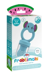 Gryzak silikonowy do podawania owoców Frootimals melephant - Kids Euroswan