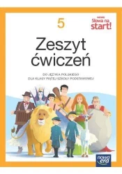 J.Polski SP 5 Nowe Słowa na start neon Ćw w.2024 - praca zbiorowa