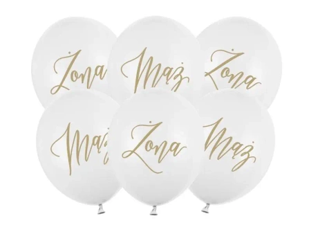 Balony Żona Mąż 30cm - PartyDeco