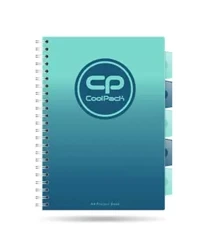 Kołozeszyt A4 100k kratka PP Coolpack gradient blue lagoon - PATIO