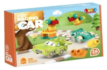 Klocki 26szt Samochód wyścigowy