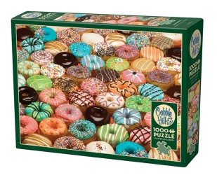 Puzzle 1000 Kolorowe pączki 112243 - Cobble Hill