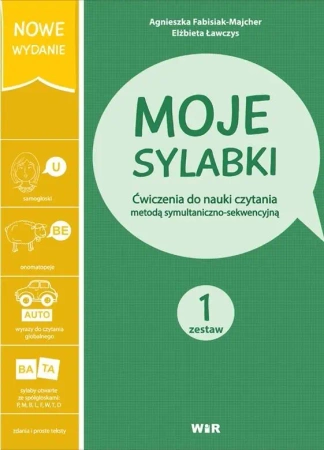 Moje sylabki Zestaw 1 wyd. 2020 - Agnieszka Fabisiak-Majcher, Elżbieta Ławczys