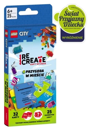 Lego Recreate. Karty Wyzwań. Przygoda w mieście - praca zbiorowa