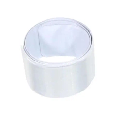 Opaska reklamowa srebrna odblask - Penword