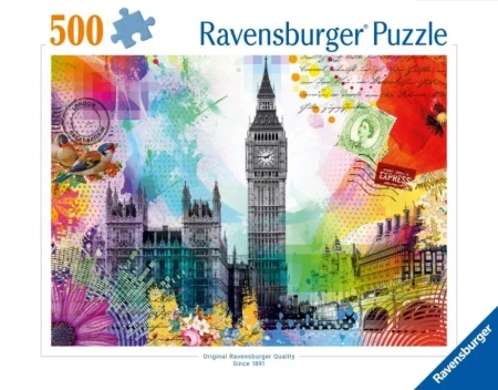 Puzzle 2D: Londyn 500el - Ravensburger