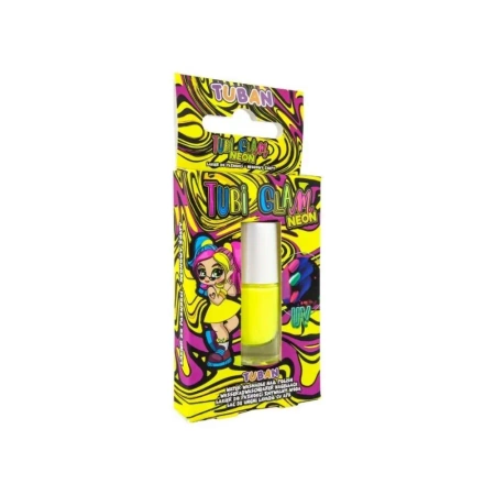 Lakier do paznokci Tubi Glam - żółty neon 5ml - Tuban