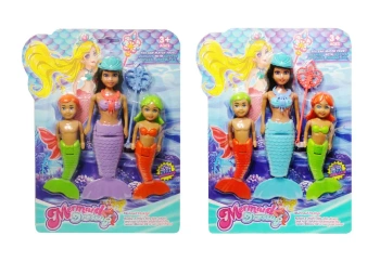 Lalki syrenki 3szt mix - SWEDE