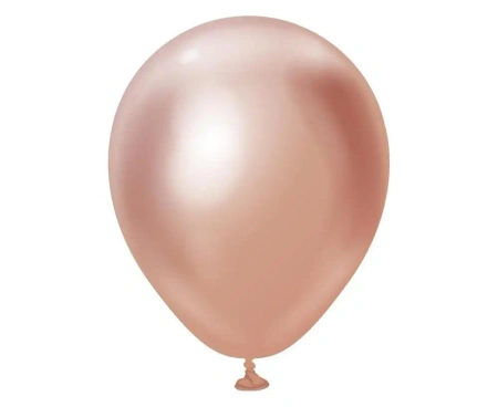 Balony Mirror Rose Gold 100 szt - Godan