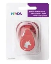 Dziurkacz ozdobny średni 17mm jednorożec - Heyda