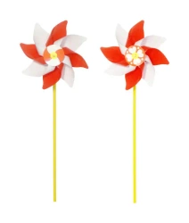 Wiatrak Hologram Biało-czerwony - Alexander