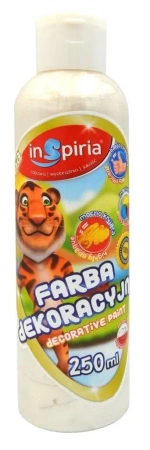 Farba dekoracyjna metaliczna perłowa 250ml - InSpiria