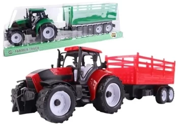 Traktor z przyczepą burtową mix - Pro Kids