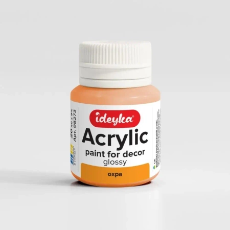 Farba akrylowa Ochra 20ml - Ideyka