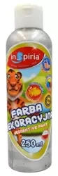 Farba dekoracyjna metaliczna srebrna 250ml - InSpiria