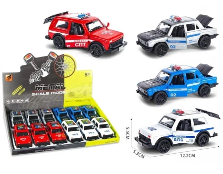 Policja ze światłem i dźwiękiem MIX - Trifox