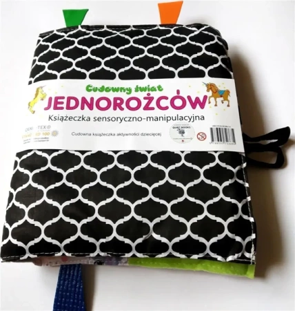 Książeczka sens.-manipu. Cudowny świat jednorożców - Agnieszka Wileńska