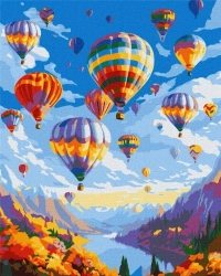 Malowanie po numerach - Magiczny lot 40x50cm - Ideyka