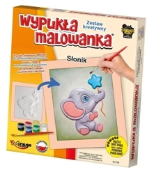 Wypukła Malowanka - Mały Słonik - Mirage Hobby