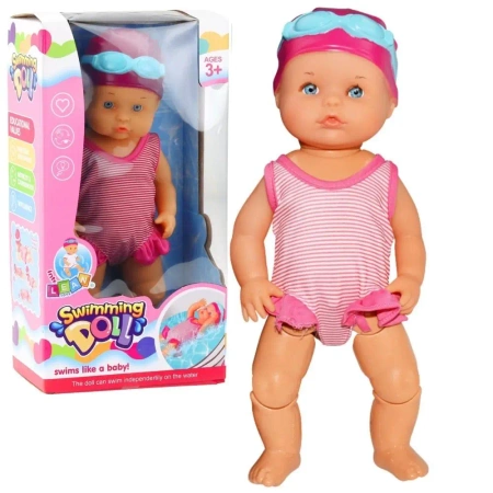 Bobas pływający rychome kończyny różowy strój - Leantoys