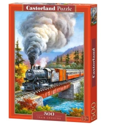 Puzzle 500 Train Crossing CASTOR - Castorland