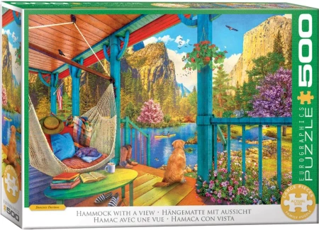 Puzzle 500 Hammock with a view 6500-5885 - Eurographics