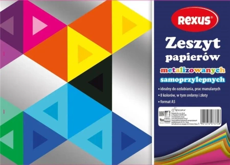 Wycinanka samoprzylepna metalizowana A5/8K (10szt) - Beniamin