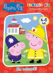 Peppa Pig. Zadania dla przedszkolaka Na ratunek! - opracowanie zbiorowe
