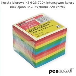 Kostka biurowa mix 85x85x70mm 720K - Penword