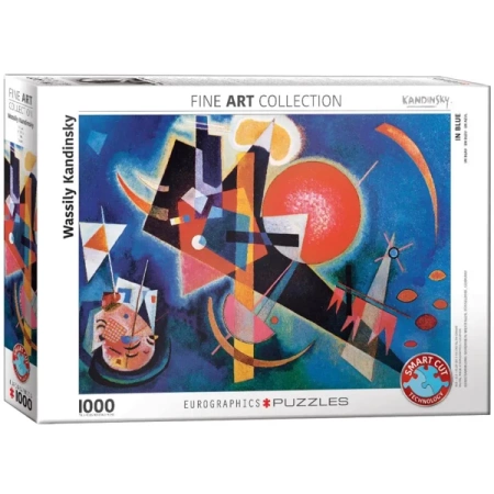 Puzzle 1000 In Blue by Wassily Kandinsky 6000-1897 - Eurographics